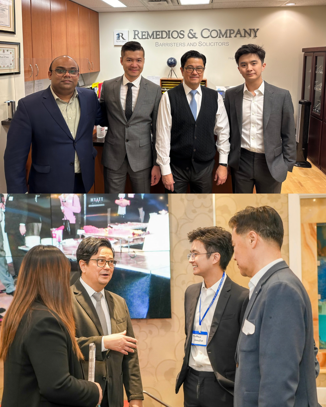 Remedios Lawyers community and international engagement image